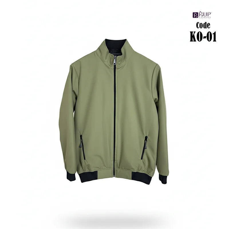 Suskin Fabric Premium Jacket -Light Olive (KSO01)